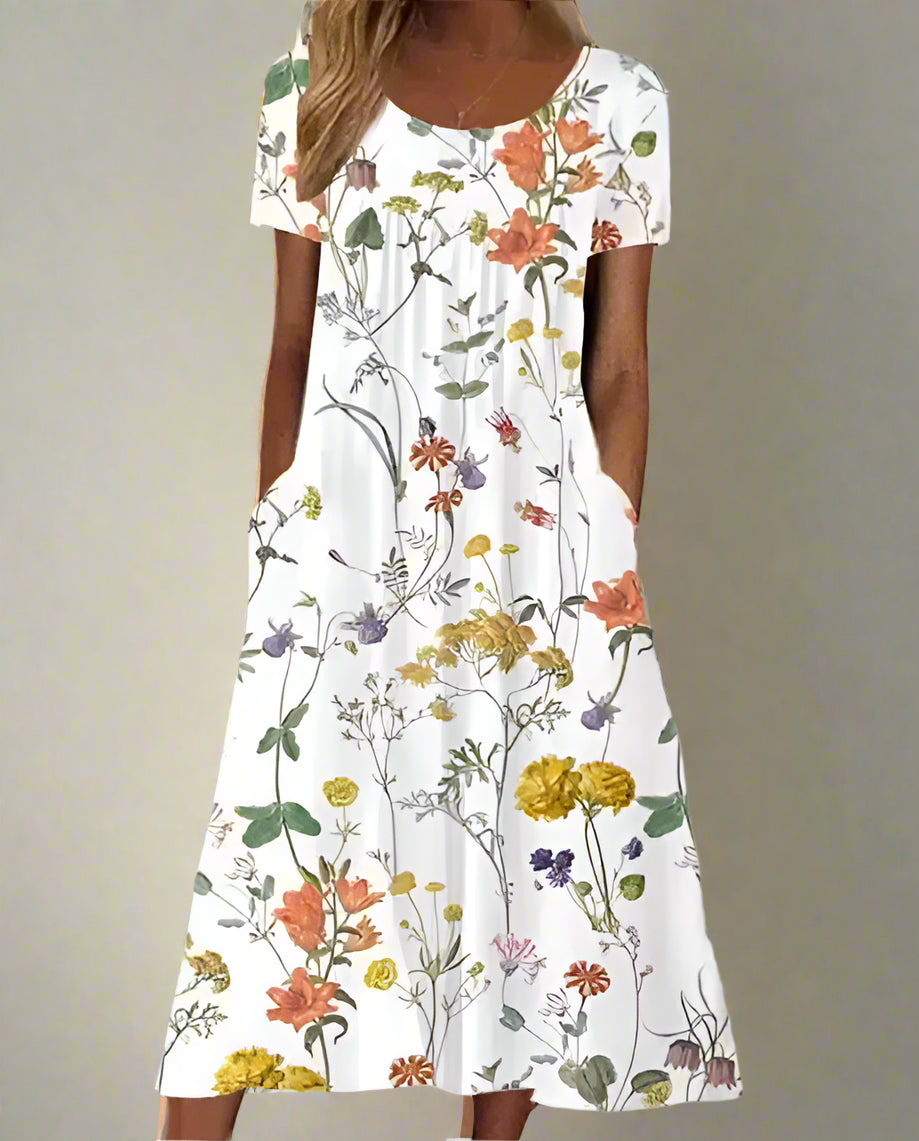 Stylish Floral Maxi Dress