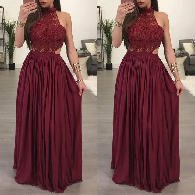 Long Evening Party Dress for Women