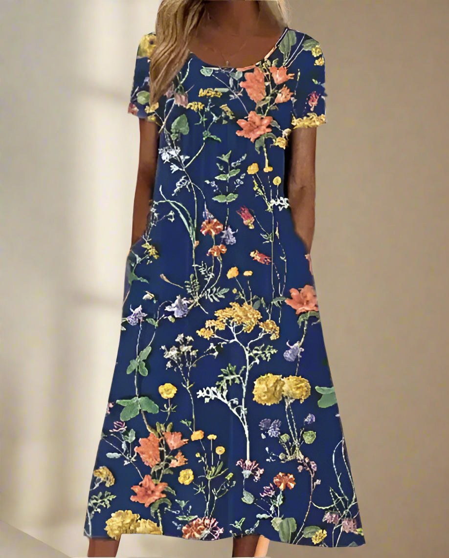 Stylish Floral Maxi Dress