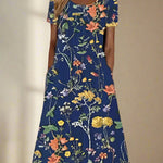 Stylish Floral Maxi Dress