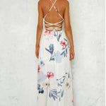 Elegance Print Maxi Dresses