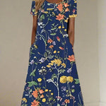 Stylish Floral Maxi Dress