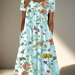 Stylish Floral Maxi Dress