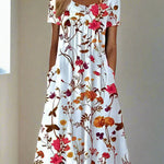 Stylish Floral Maxi Dress