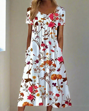 Stylish Floral Maxi Dress