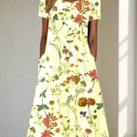 Stylish Floral Maxi Dress