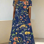 Stylish Floral Maxi Dress