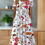 Stylish Floral Maxi Dress