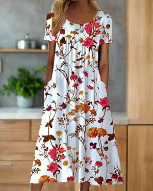 Stylish Floral Maxi Dress