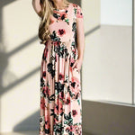 Chic Bohemian Maxi Print Dress