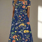 Stylish Floral Maxi Dress