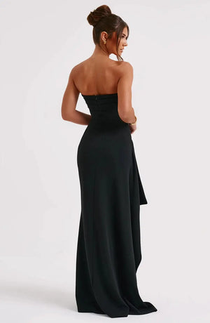 High Rise Slit Maxi Gown