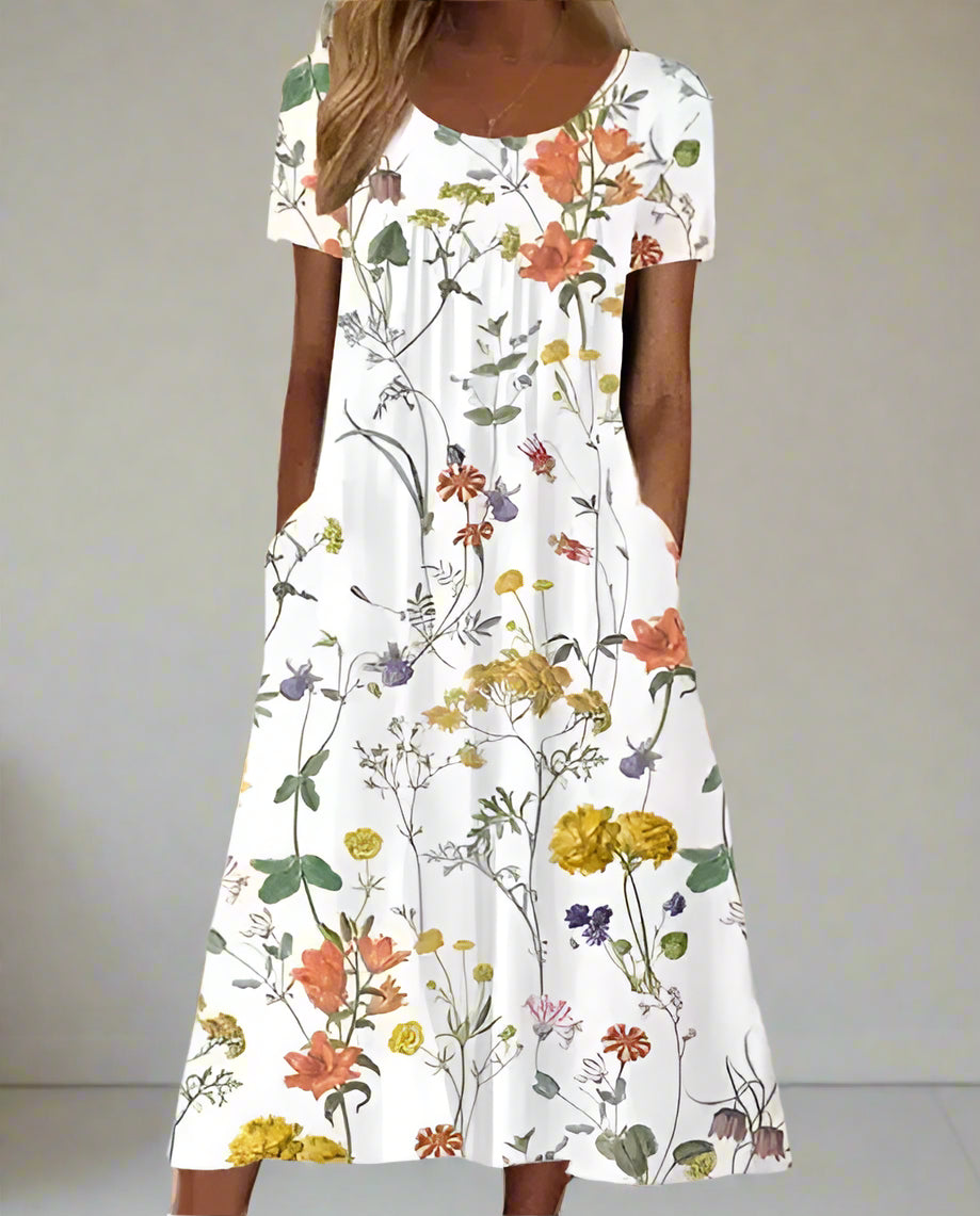 Stylish Floral Maxi Dress