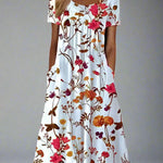 Stylish Floral Maxi Dress