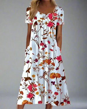 Stylish Floral Maxi Dress