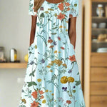 Stylish Floral Maxi Dress