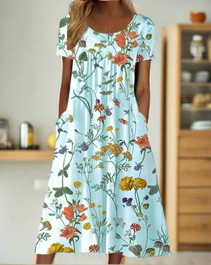 Stylish Floral Maxi Dress