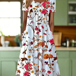 Stylish Floral Maxi Dress