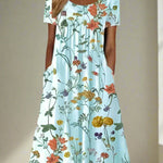 Stylish Floral Maxi Dress