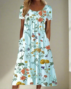 Stylish Floral Maxi Dress